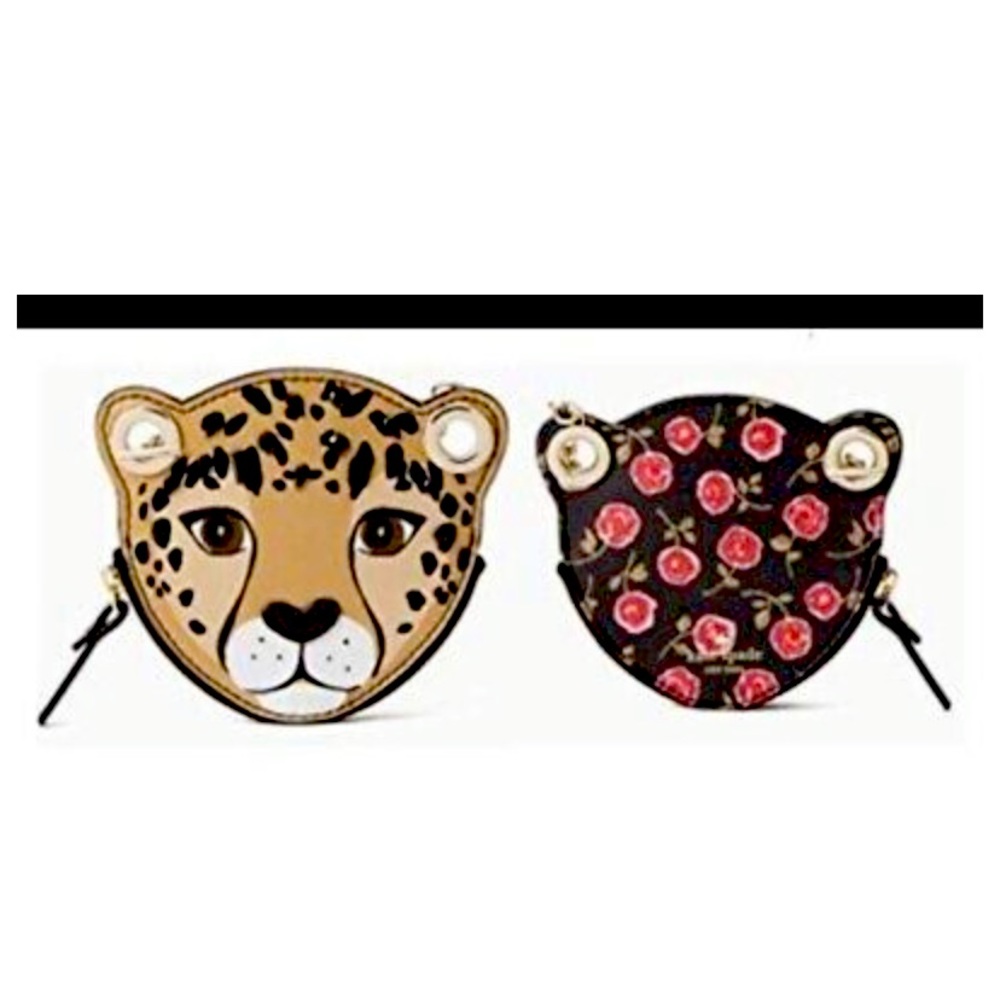 Kate Spade ‘Run Wild’ Leopard Coin Purse Circa 2012